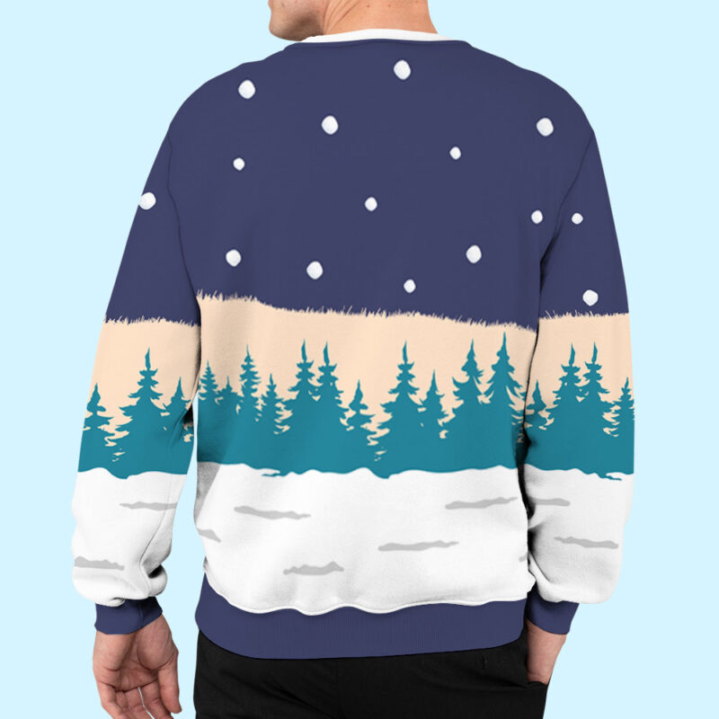 Holiday Sweater - Personalized Custom All-Over-Print Sweater - Image 3