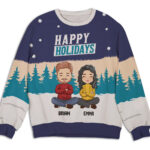 Holiday Sweater - Personalized Custom All-Over-Print Sweater