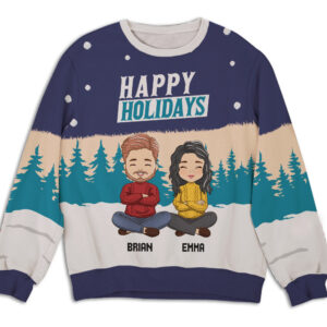 Holiday Sweater - Personalized Custom All-Over-Print Sweater