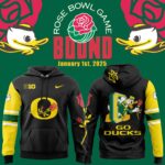 Oregon Ducks Rose Bowl Game 2024 Limited Hoodie
