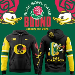 Oregon Ducks Rose Bowl Game 2024 Limited Hoodie