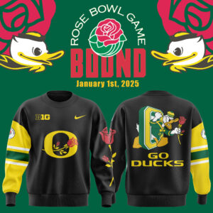 Oregon Ducks Rose Bowl Game 2024 Limited Sweatshirt