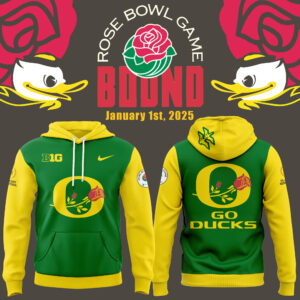 Oregon Ducks Rose Bowl Game 2024 Hoodie V2