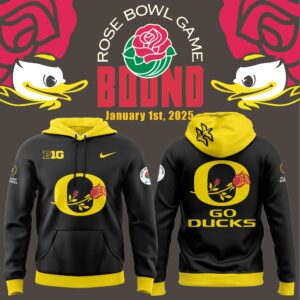 Oregon Ducks Rose Bowl Game 2024 Hoodie V3