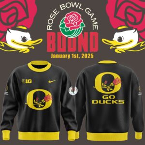 Oregon Ducks Rose Bowl Game 2024 Sweatshirt V3