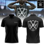 LAS VEGAS RAIDERS 65TH SEASON POLO