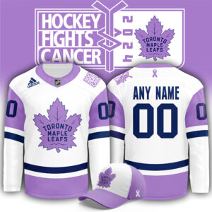 2024 Toronto Maple Leafs x Hockey Fights Cancer Night Jersey
