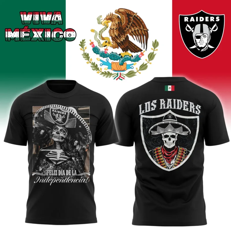 2024 Las Vegas Raiders Mexico?s Independence Day Shirt