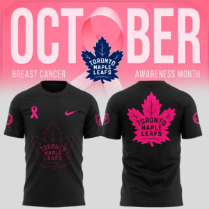 Unisex Nike Pro Toronto Maple Leafs 2024 NHL Breast Cancer Awareness Month Premium Tee