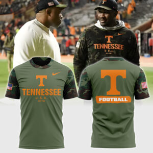 Tennessee Football Nike Camo 2024 Salute to Service Shirt