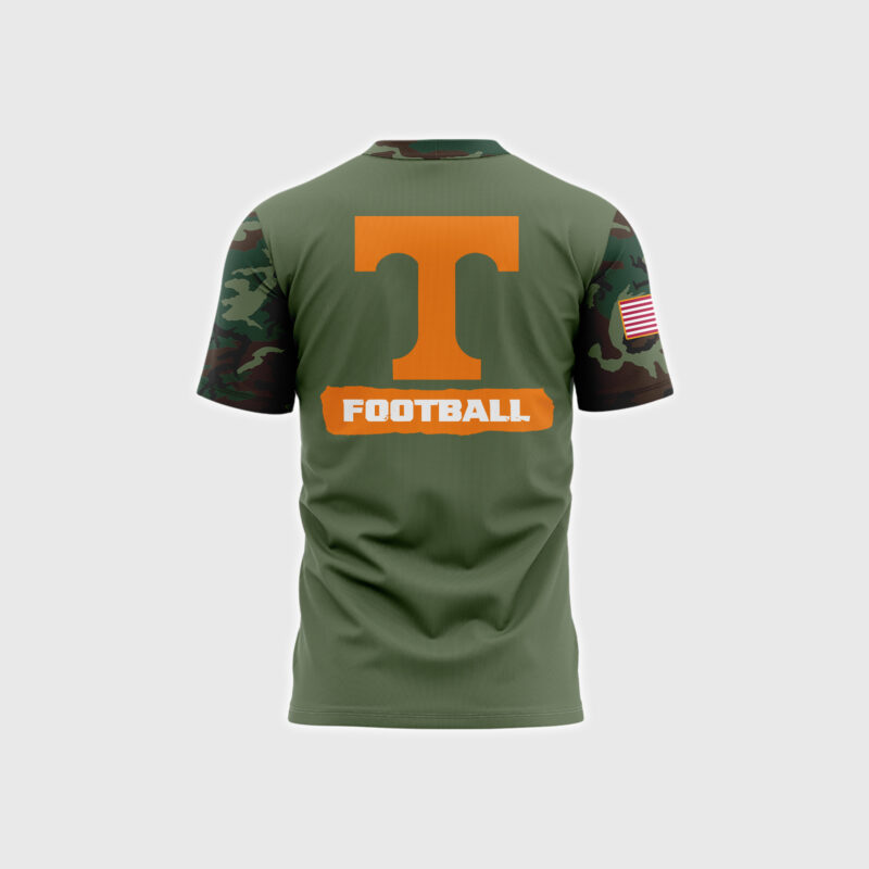 Tennessee Football Nike Camo 2024 Salute to Service Shirt - Image 3