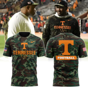 Tennessee Football Nike Camo 2024 Salute to Service Shirt