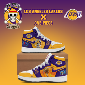 Los Angeles Lakers x SANJI One Piece the Straw Hat Pirates Shoes