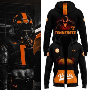 Tennessee Football “Dark Mode” Zip Hoodie 2024