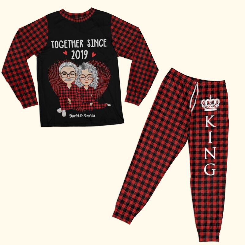Together Since - Personalized Pajama Set - Image 3