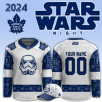 2024 Toronto Maple Leafs x Star Wars Night Jersey (Custom)
