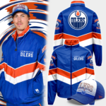 Men's Pro 2024 Edmonton Oilers Limited Exclusive Stand Collar Starter Jacket