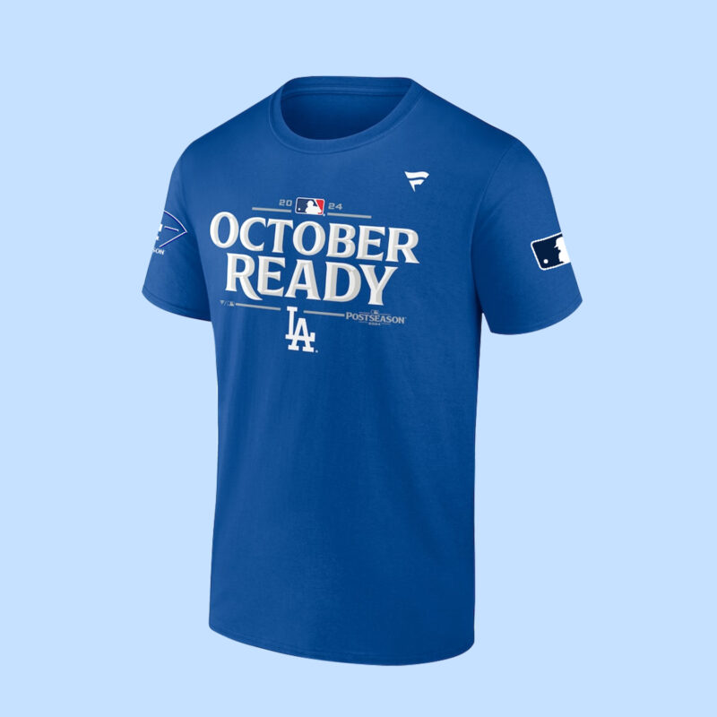 Dodgers October Ready 2024 Shirt - Image 3