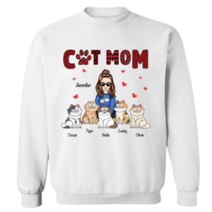 Just A Girl Who Love Cats - Personalized Sweater