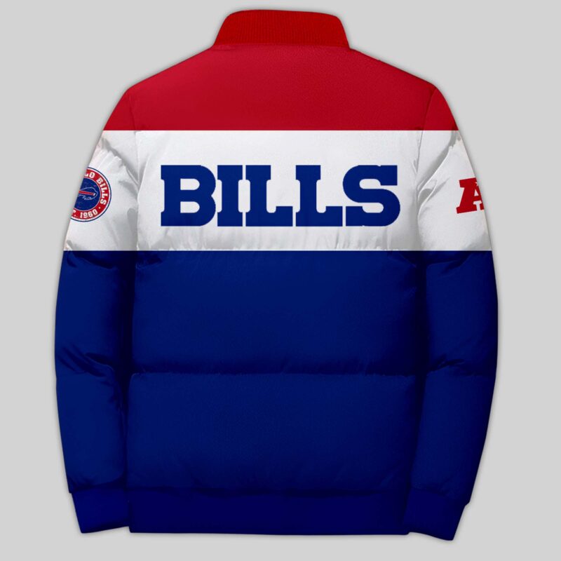 Buffalo Bills 2024 Premium Limited 3D Bomber Down Jacket - Image 3