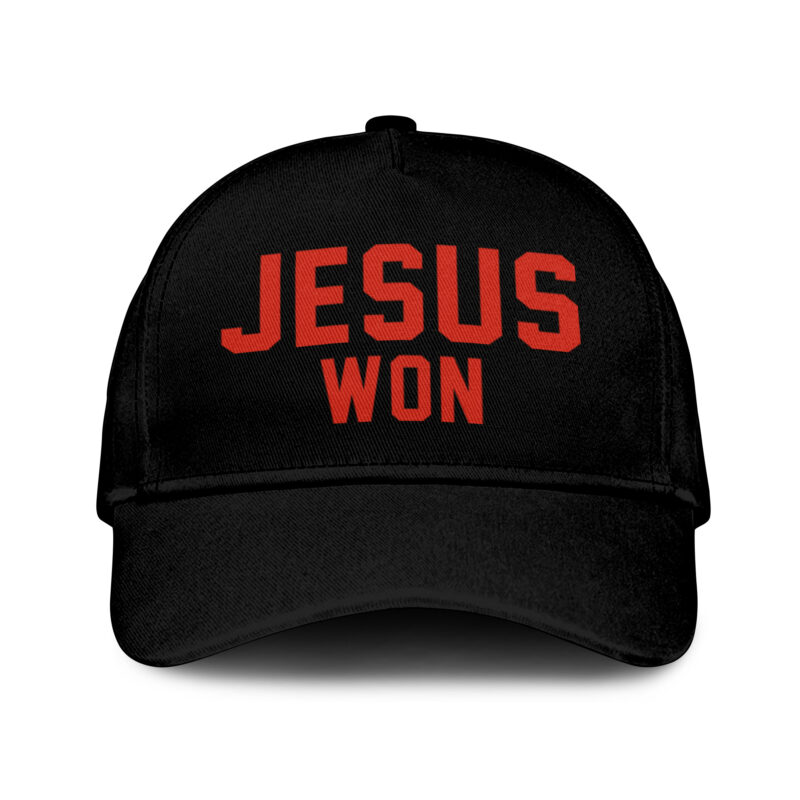 Limited Edition Black SweatShirt JESUS WON 2024 - Image 7