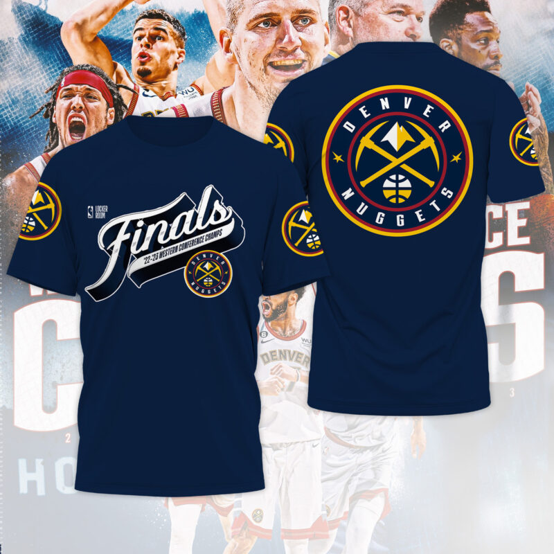 Denver Nuggets Western Conference Champions Shirt - Image 10