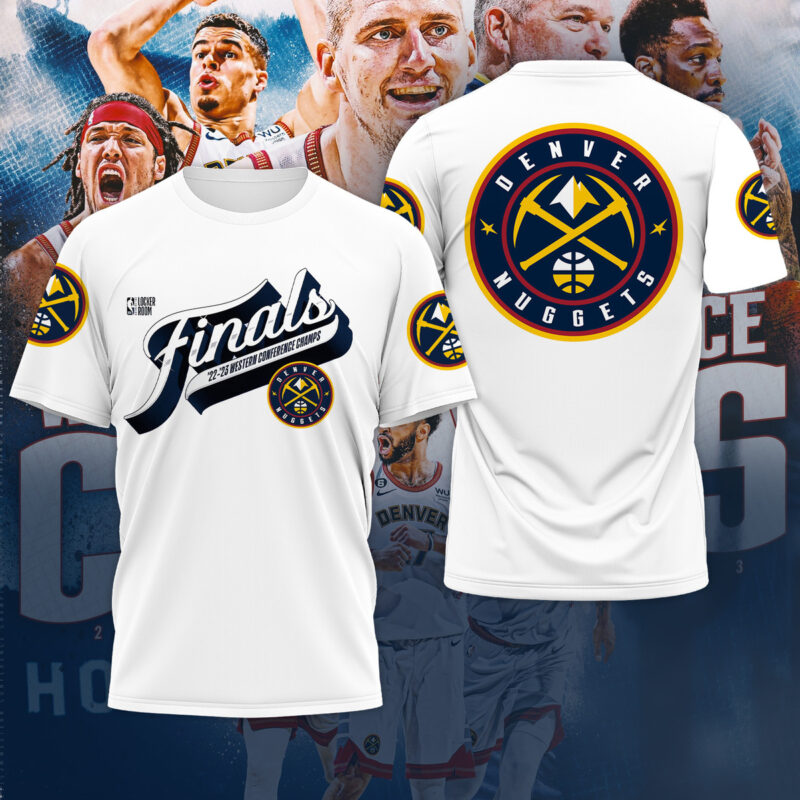 Denver Nuggets Western Conference Champions Shirt