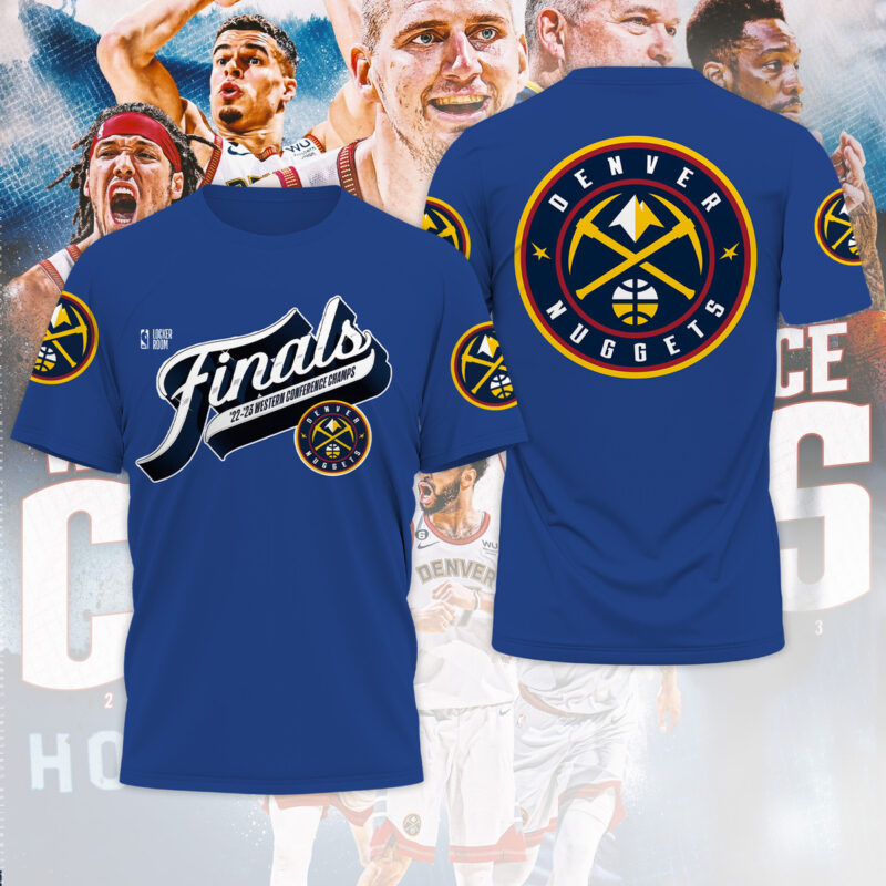 Denver Nuggets Western Conference Champions Shirt - Image 7