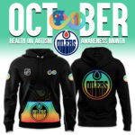 Men’s Edmonton Oilers 2024 NHL Health on Autism Awareness Month Hoodie