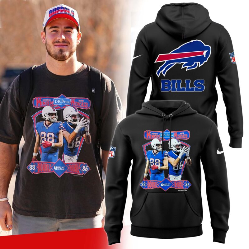 QCV Exclusive Dawson Knox & Dalton Kincaid Double Trouble Bills Hoodie