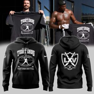 Unisex 2024 Las Vegas Raiders National Tight End Day Hoodie