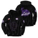 Toledo Walleye x Hockey Fight Cancer 2024 Hoodie