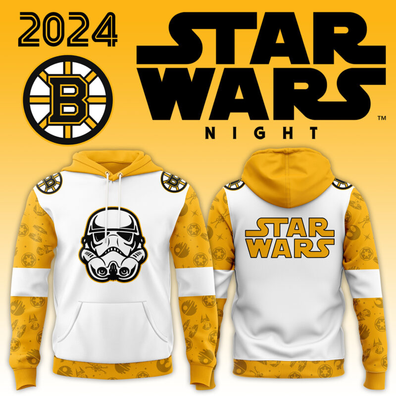2024 Boston Bruins x Star Wars Night Hoodie