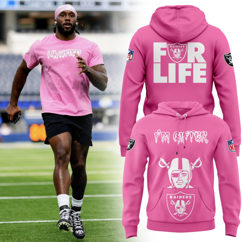 Men’s Nike Pink Las Vegas Raiders 2024 NFL Crucial Catch Club Pullover Hoodie