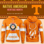 Tennessee Volunteers Football 2024 Native American Heritage Month Premium Limited Pullover Hoodie