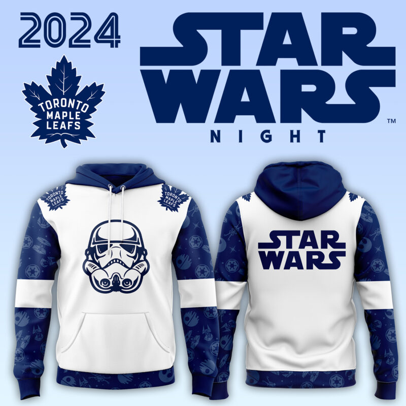 2024 Toronto Maple Leafs x Star Wars Night Hoodie