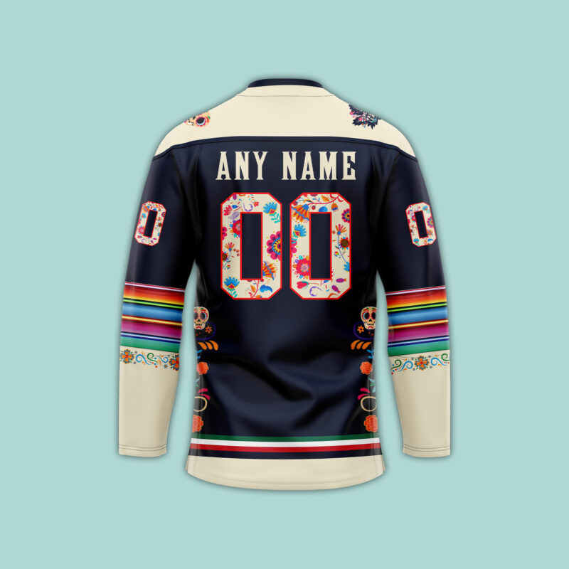 Unisex Nike Pro Toronto Maple Leafs 2024 NHL Dia De Los Muertos Premium Limited Personalized Jersey - Image 3