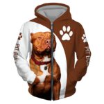 Dog Zipper Bomber Jacket