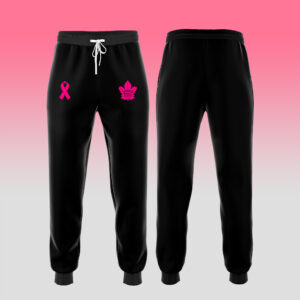 Toronto Maple Leafs 2024 NHL Breast Cancer Awareness Month Jogger