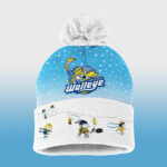 Toledo Walleye x 2024 Peanuts Night Limited Edition Bobble Hat