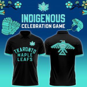 Toronto Maple Leafs 2024 Indigenous Heritage Night Premium Limited Polo