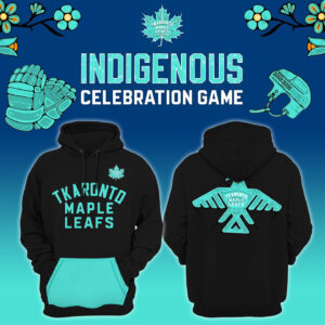 Women’s Toronto Maple Leafs 2024 Indigenous Heritage Night Premium Limited Pullover Hoodie