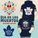 Women’s Nike Toronto Maple Leafs 2024 NHL Dia De Los Muertos Premium Limited Pullover Hoodie