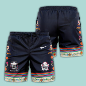 Toronto Maple Leafs 2024 NHL Dia De Los Muertos Premium Limited Shorts
