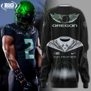 Oregon Football 2024 Big Ten Championship Game Premium Limited Sweatshirt