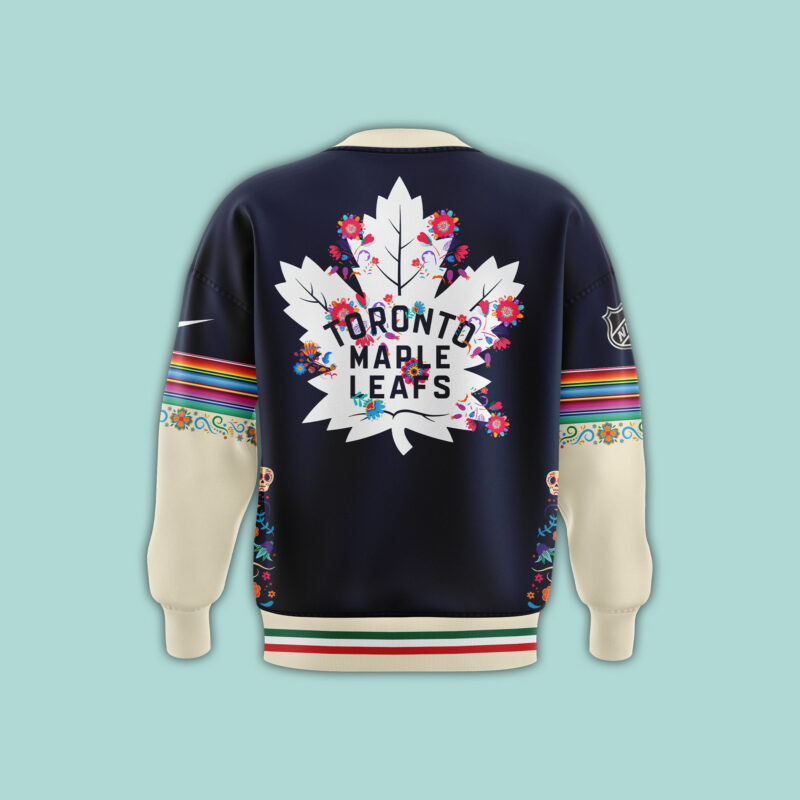 Unisex Nike Pro Toronto Maple Leafs 2024 NHL Dia De Los Muertos Premium Limited Sweatshirt - Image 2