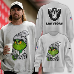 Las Vegas Raiders 2024 The Grinch Premium Limited Sweatshirt