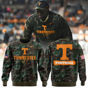 Tennessee Football Nike Camo 2024 Salute to Service Sweatshirt
