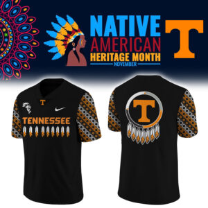 Tennessee Volunteers Football NCAA 2024 Native American Heritage Month Premium Limited Jersey