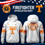 Tennessee Volunteers Football x 2024 Firefighter Appreciation Night Premium Limited Pullover Wind Jacket